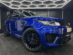 Blue Used 2017 Land Rover Range Rover Sport SVR SUV | £39,995 (Super price)