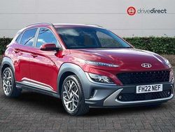 Red Used 2022 Hyundai Kona Premium SUV | £15,290 (Fair price)