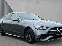 Grey Used 2024 Mercedes C300e AMG Line Premium Sedan | £34,980 (Good price)