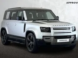 Hakuba silver Used 2022 Land Rover Defender Dynamic SUV | £54,795 (Fair price)