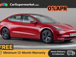 Red Used 2022 Tesla Model 3 RWD Sedan | £27,197