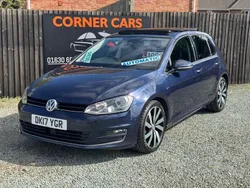 Blue Used 2017 VW Golf VII GT Hatchback | £10,995 (Good price)