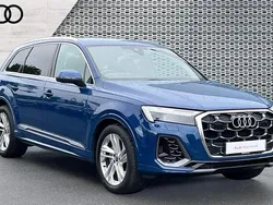 Blue Used 2025 Audi Q7 S-Line SUV | £61,641