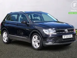 Black Used 2020 VW Tiguan Match SUV | £19,199 (Good price)