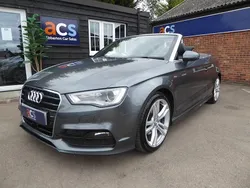 Grey Used 2015 Audi A3 Cabriolet S-Line Cabriolet | £11,495 (Fair price)