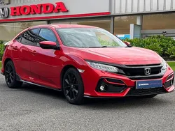 Red Used 2021 Honda Civic Sport Hatchback | £18,823 (Fair price)