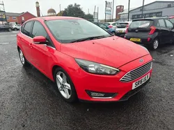 Red Used 2016 Ford Focus Titanium Hatchback | £6,995 (Fair price)