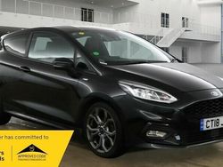 Black Used 2018 Ford Fiesta ST-Line X Hatchback | £8,995 (Fair price)