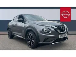 Grey Used 2021 Nissan Juke Tekna+ SUV | £16,457 (Fair price)