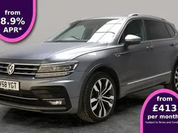 Grey Used 2018 VW Tiguan Allspace R-line SUV | £23,522 (Expensive)