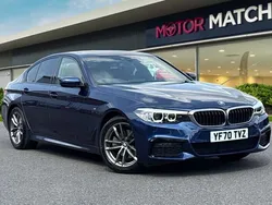 Blue Used 2020 BMW 520 M Sport Sedan | £19,750 (Good price)