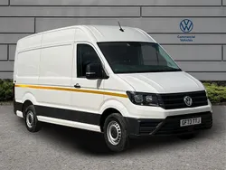 Candy white Used 2023 VW Crafter Trendline Van | £29,485 (A bit pricey)