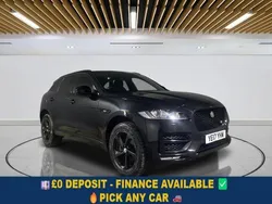 Black Used 2017 Jaguar F-Pace R-Sport SUV | £16,499 (Good price)