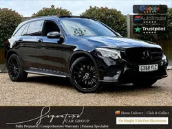 Black Used 2018 Mercedes GLC220 AMG line SUV | £24,600 (A bit pricey)