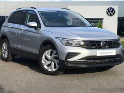 Silver Used 2021 VW Tiguan Life SUV | £20,199 (Good price)