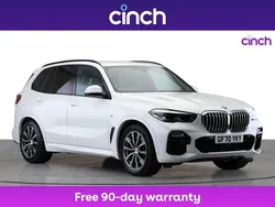 White Used 2020 BMW X5 M Sport SUV | £39,999 (Good price)