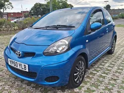 Blue Used 2010 Toyota Aygo Hatchback | £1,990 (Fair price)