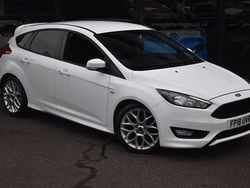 White Used 2018 Ford Focus ST-Line Hatchback | £8,490 (Good price)