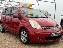 Red Used 2008 Nissan Note Acenta MPV | £2,199 (Fair price)