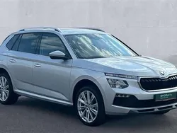Brilliant silver metallic Used 2024 Skoda Kamiq SE L SUV | £19,765 (Fair price)