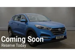 Blue Used 2018 Hyundai Tucson SUV | £8,995 (Good price)
