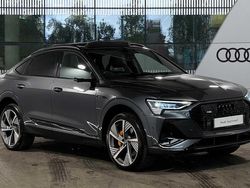 Grey Used 2022 Audi e-tron Sportback Advanced SUV | £35,999