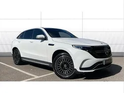 White Used 2022 Mercedes EQC400 AMG Line Premium SUV | £29,858 (Fair price)