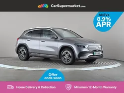 Grey Used 2021 Mercedes EQA350 AMG line SUV | £21,197 (A bit pricey)