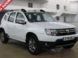 White Used 2018 Dacia Duster SUV | £8,800 (Fair price)
