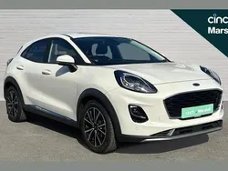 White Used 2020 Ford Puma Gen-E Titanium SUV | £13,600 (Good price)