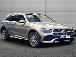 Silver Used 2020 Mercedes GLC300 AMG Line Premium Estate | £25,995 (Fair price)