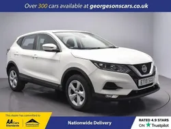White Used 2019 Nissan Qashqai Acenta Premium SUV | £10,750 (Good price)