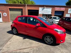Red Used 2014 Toyota Yaris Hatchback | £5,699 (Fair price)