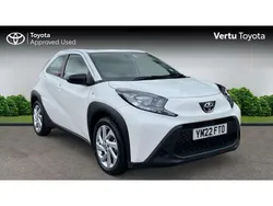 White Used 2022 Toyota Aygo PURE Hatchback | £11,928 (Fair price)