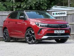 Red Used 2022 Vauxhall Grandland X Ultimate SUV | £16,295 (Fair price)