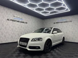 White Used 2012 Audi A3 Sportback Black Edition Hatchback | £4,999 (A bit pricey)