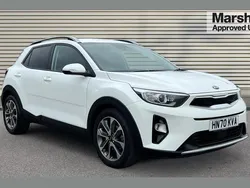 White Used 2020 Kia Stonic 3 SUV | £13,991 (Fair price)