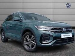 Blue Used 2024 VW T-Roc R-line SUV | £27,895 (A bit pricey)