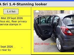 Grey Used 2012 Vauxhall Corsa SRi Hatchback | £1,890 (Fair price)