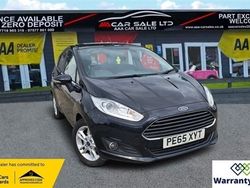 Black Used 2015 Ford Fiesta Zetec Hatchback | £4,590 (Fair price)