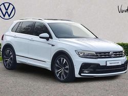 White Used 2019 VW Tiguan R-line SUV | £19,844 (Fair price)