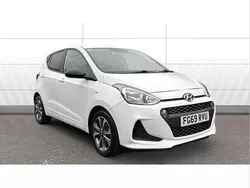 White Used 2019 Hyundai i10 Hatchback | £6,795 (Fair price)