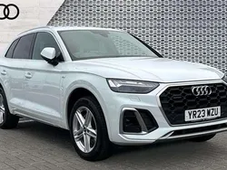 White Used 2023 Audi Q5 S-Line SUV | £30,266 (Good price)