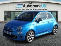 Blue Used 2022 Fiat 500 Sport Hatchback | £12,474 (Expensive)