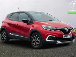 Red/black Used 2017 Renault Captur Dynamique SUV | £7,799 (Fair price)