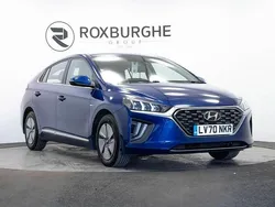 Blue Used 2020 Hyundai Ioniq Premium Sedan | £13,299 (Fair price)