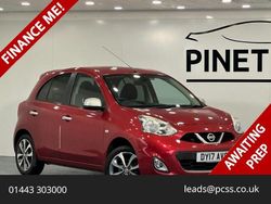 Red Used 2017 Nissan Micra N-TEC Hatchback | £6,999 (Fair price)