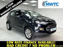 Black Used 2017 Ford Ecosport Zetec SUV | £6,895 (Fair price)