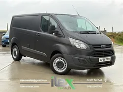 Black Used 2016 Ford Transit Custom Van | £8,995 (Good price)
