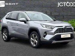 Silver Used 2021 Toyota RAV4 Hybrid Design SUV | £22,965 (Super price)